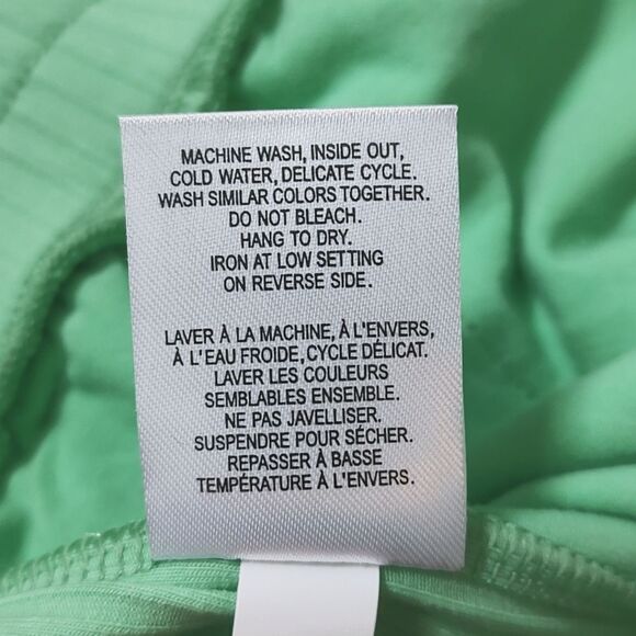 Women's‎ New With Tag Active Zone Size 2X Green Ribbed Shorts - Picture 14 of 16